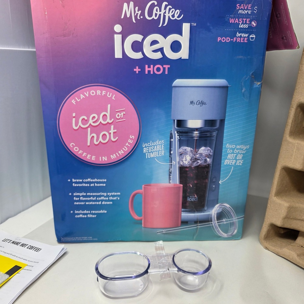 Mr. Coffee Iced + Hot Coffee Maker Replacement Measuring Scoop Clear BVMC-ICM